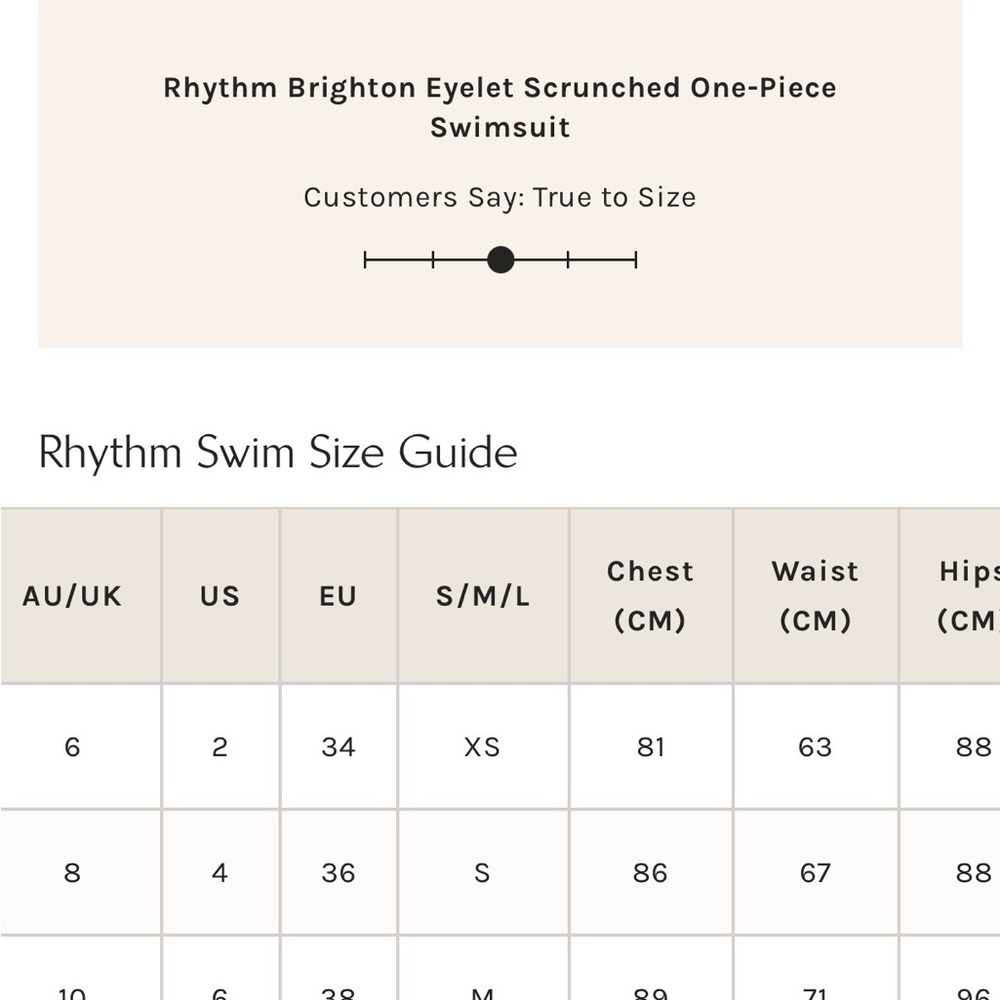 Rhythm Brighton Eyelet Scrunched One-Piece Swimsuit - Picture 4 of 4